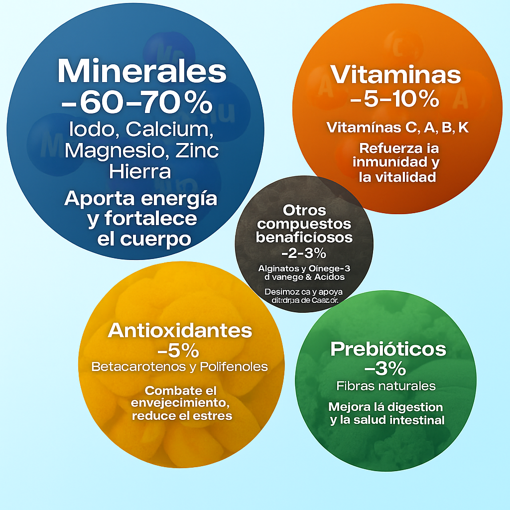 DESHÁZTE DE LA ENFERMEDAD EN 90 DÍAS Superalimento Musgo marino