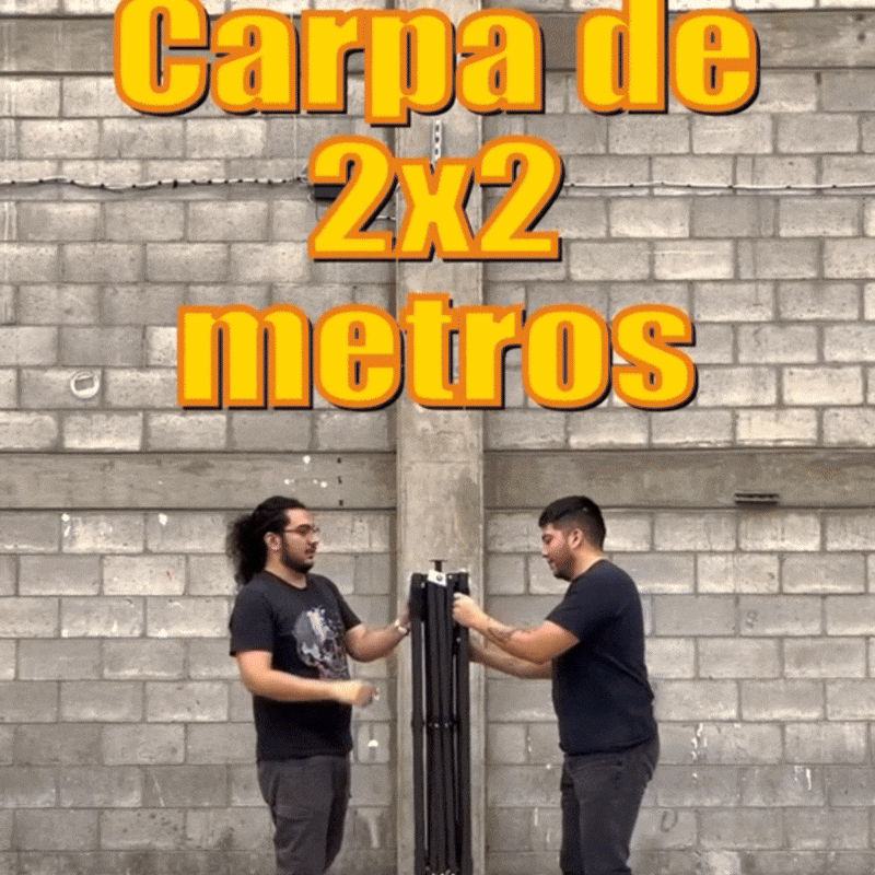 Carpa Plegable 2x2 Azul para eventos o proteger del sol y la lluvia lo que quieras.