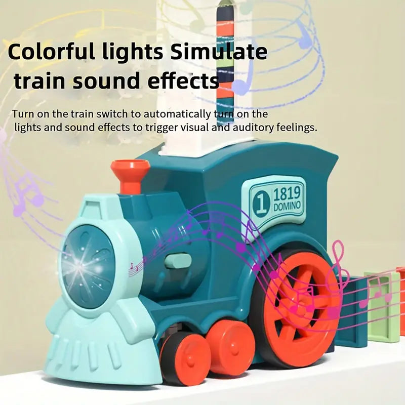 TREN INTERACTIVO CON SONIDO Y LUZ + TABLET BORRABLE DE REGALO
