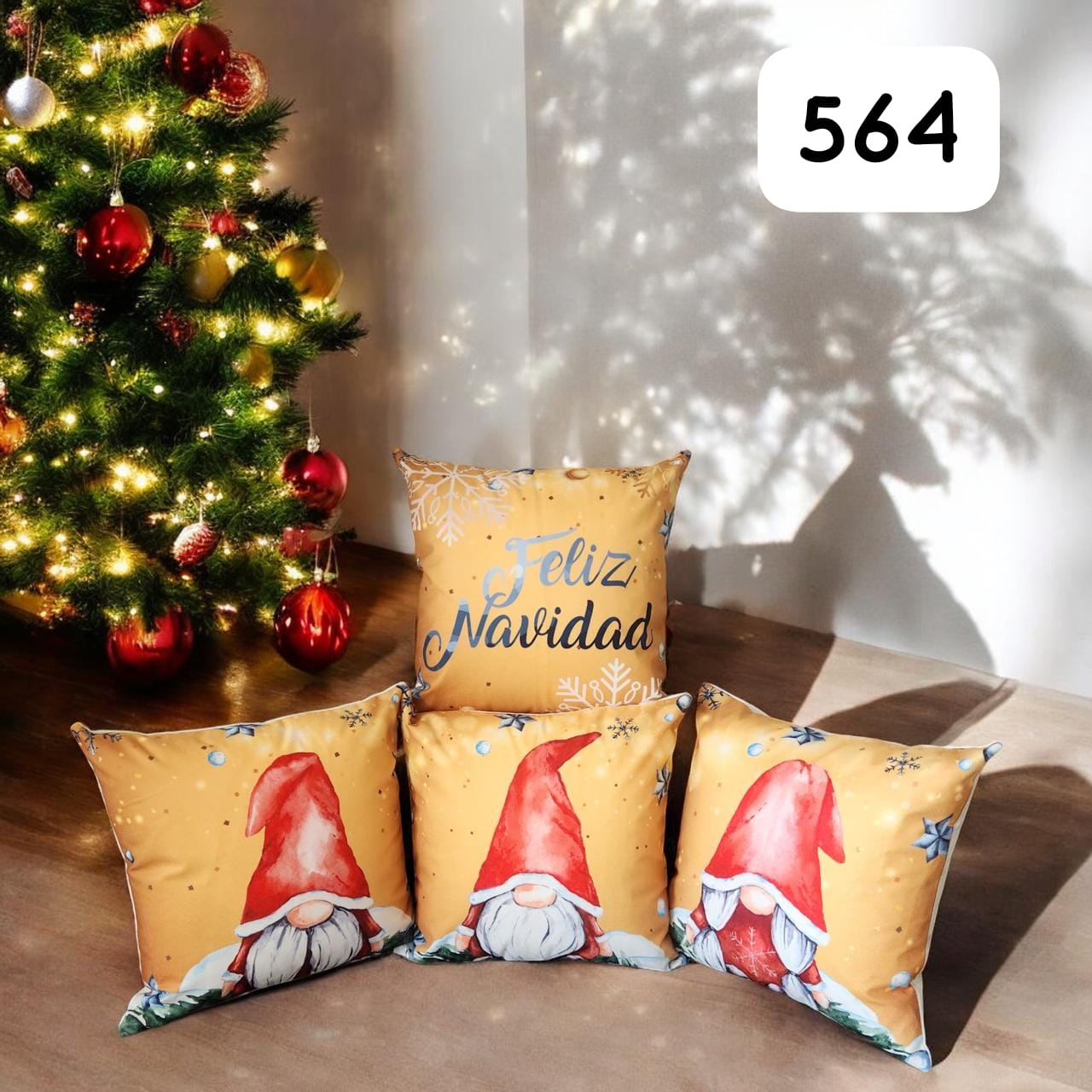¡OFERTA DE TEMPORADA! Set x 4 Cojines de Navidad Escoge tu combo favorito