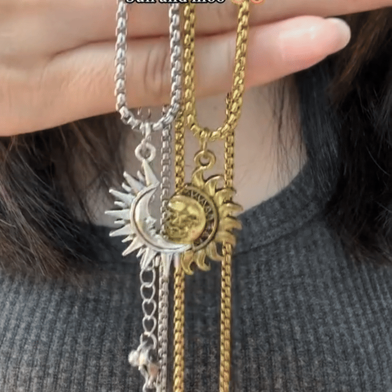 Amuleto del Vínculo Eterno - Collar S0l y Luna