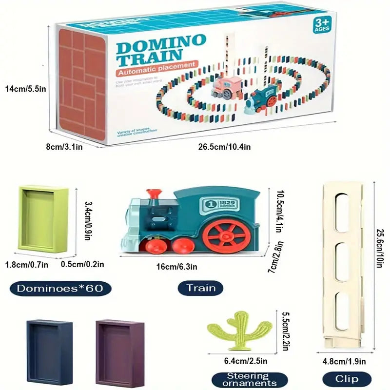TREN INTERACTIVO CON SONIDO Y LUZ + TABLET BORRABLE DE REGALO