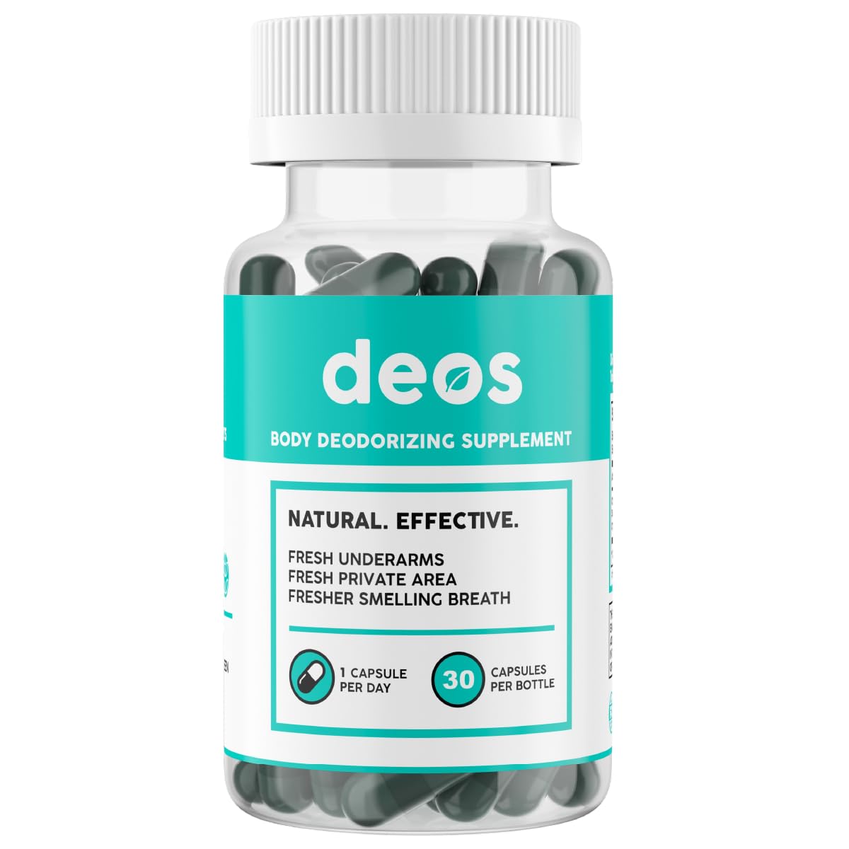 DEOS® Desodorante Interno | 60 Capsulas