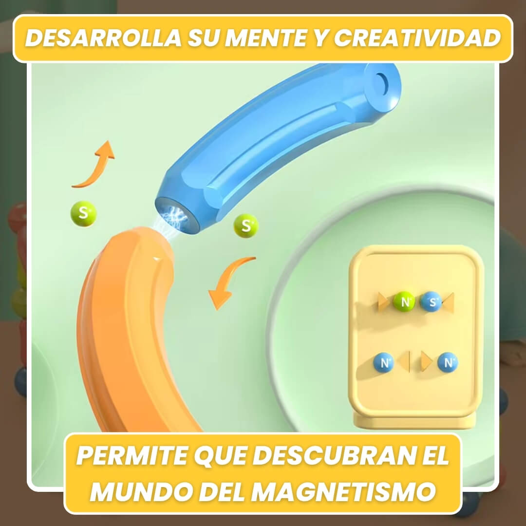 MagneticKIDS® Palos Magnéticos Juego de Construcción para Niños (36 Piezas)