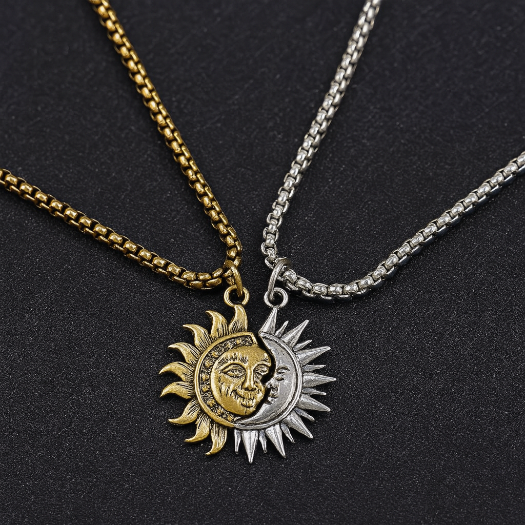 Amuleto del Vínculo Eterno - Collar S0l y Luna