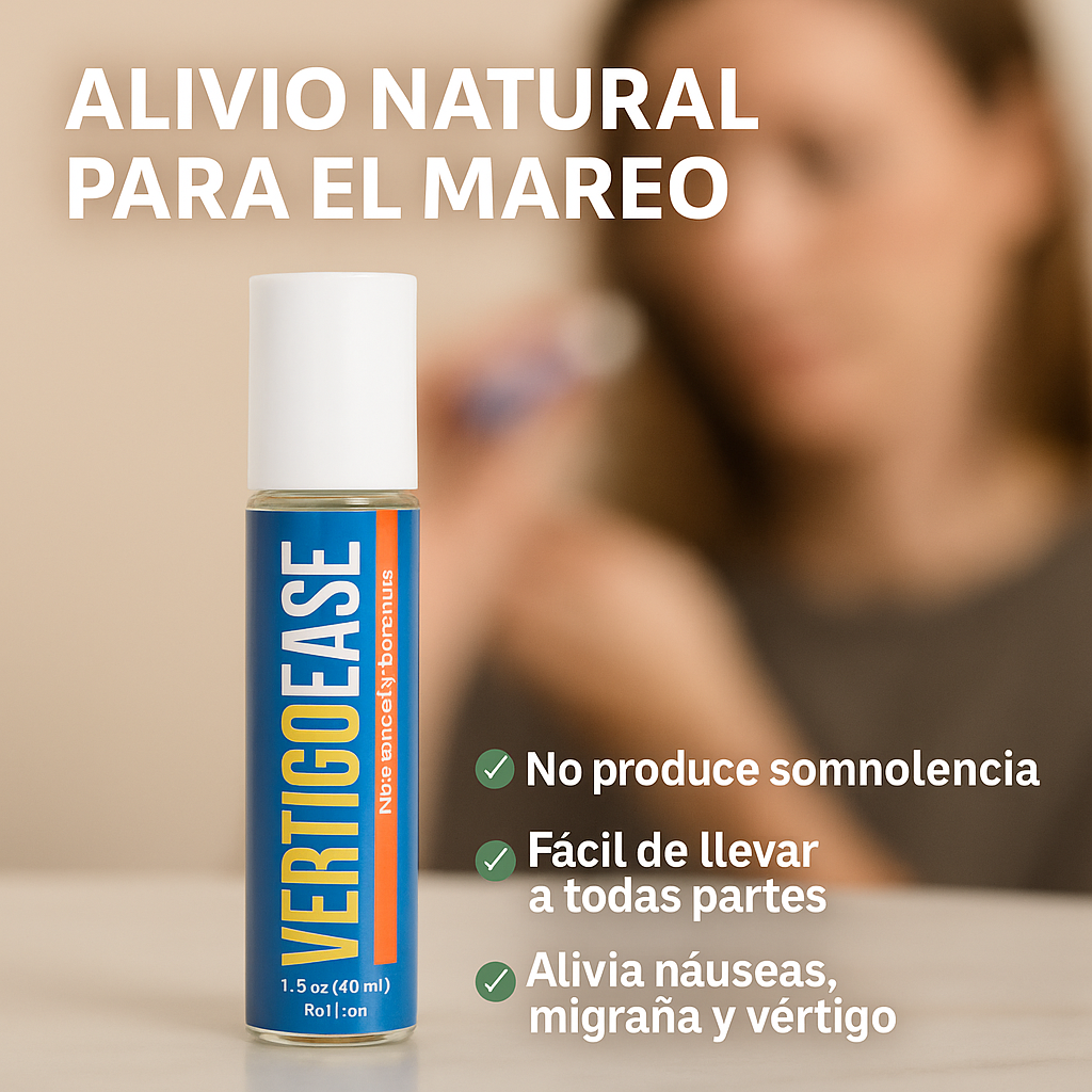 Soporte natural y de acción rápida para vértigo y mareos - Roll-on Antimareos