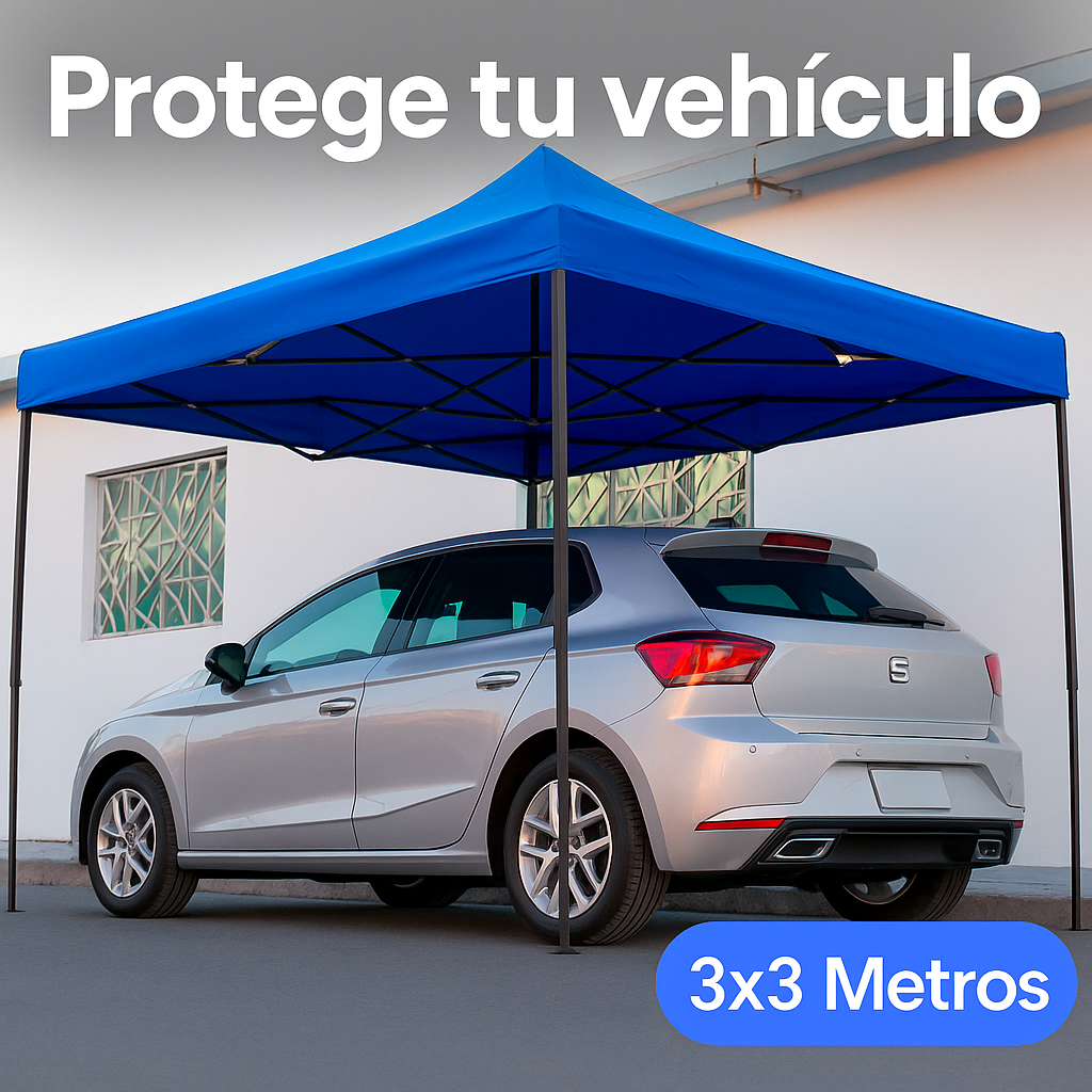 Carpa 3x3 Metros, para eventos o proteger del sol y la lluvia lo que quieras.