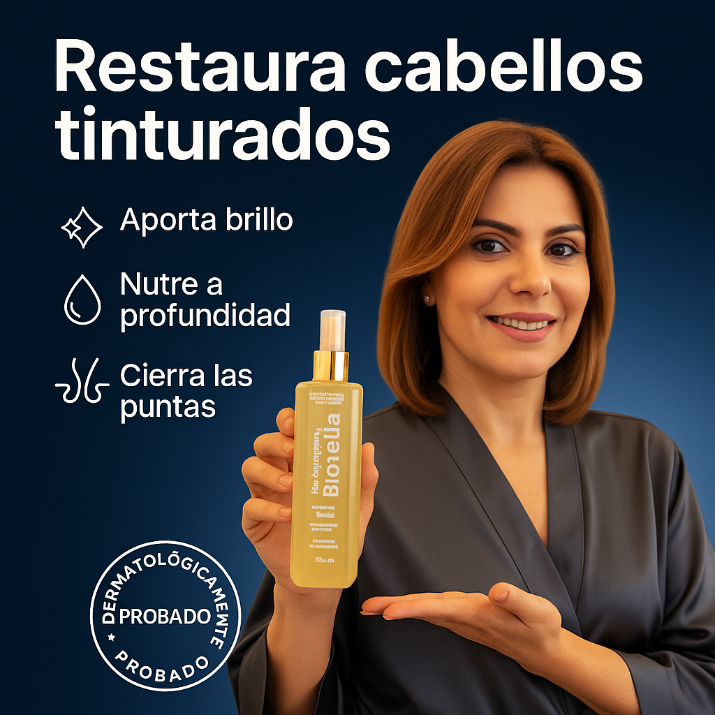 BioVella – Fortalece, Hidrata y Devuelve el Brillo a tu Cabello Aceite Capilar 200ml