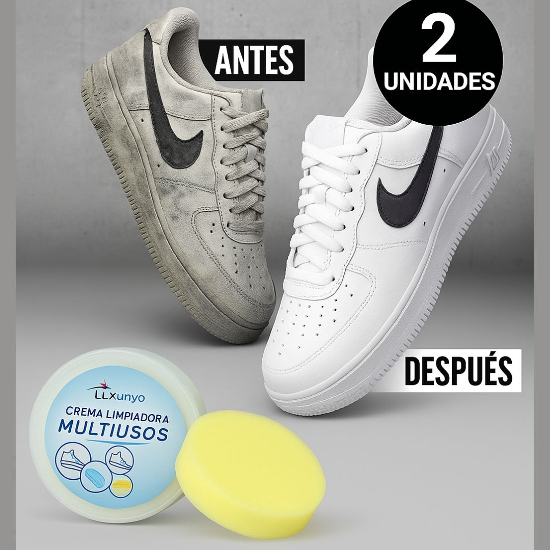 Crema Limpiadora De Zapatos X2 UNIDADES