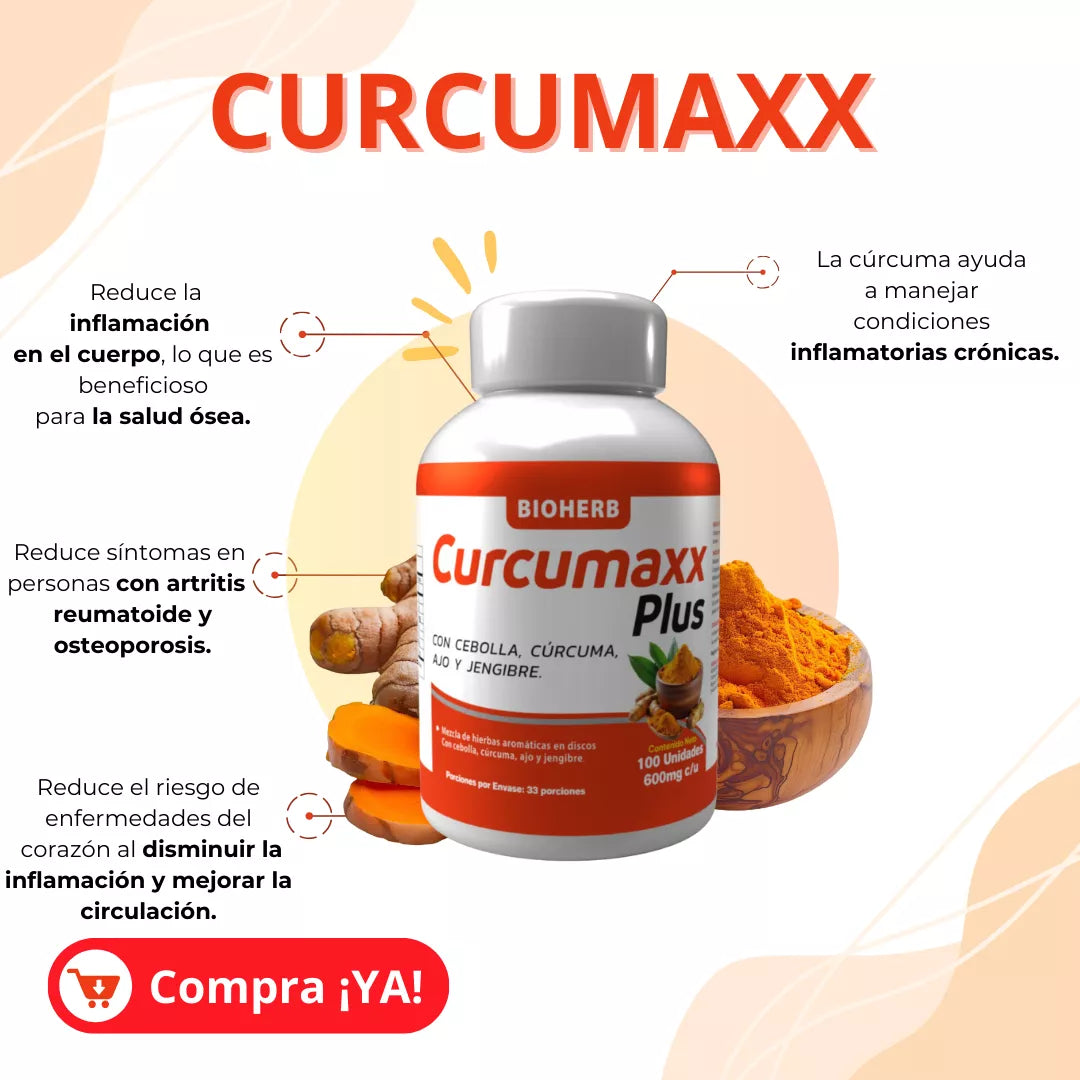 Curcumaxx Plus Anti inflamario 100g (2 unidades)
