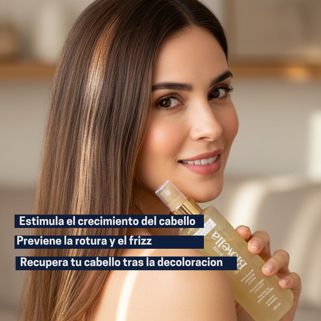 BioVella – Fortalece, Hidrata y Devuelve el Brillo a tu Cabello Aceite Capilar 200ml