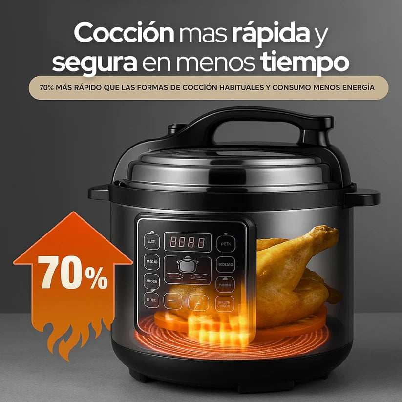 Olla A Presion Electrica 6 Litros Multif