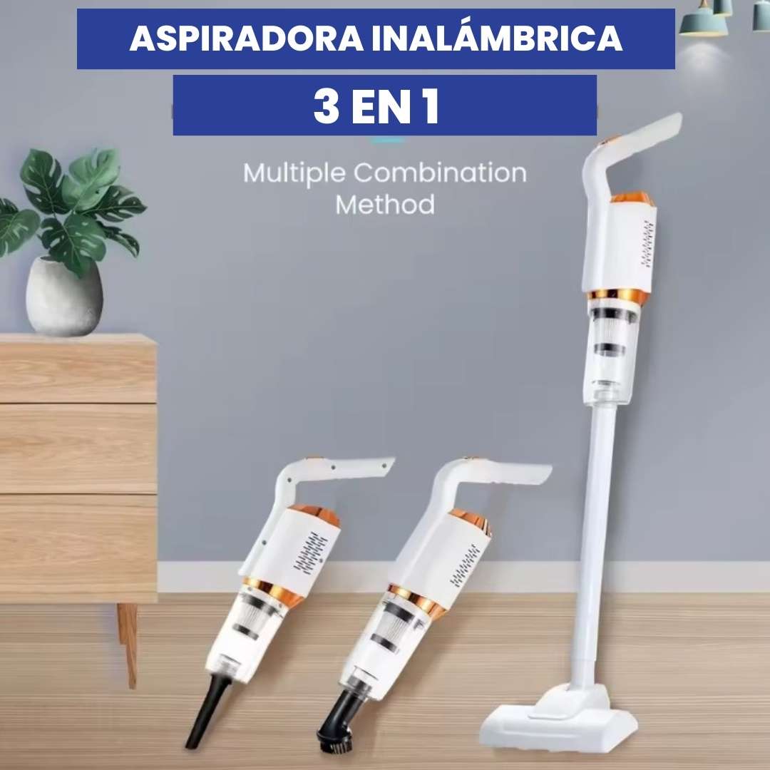 Tifón | Aspiradora y fregona inalámbrica 3 en 1