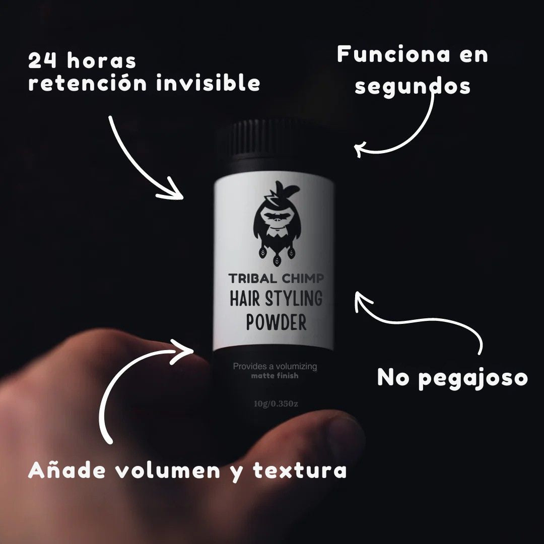 Tribal Chimp - Polvo para peinar el cabello OFERTA 2x1