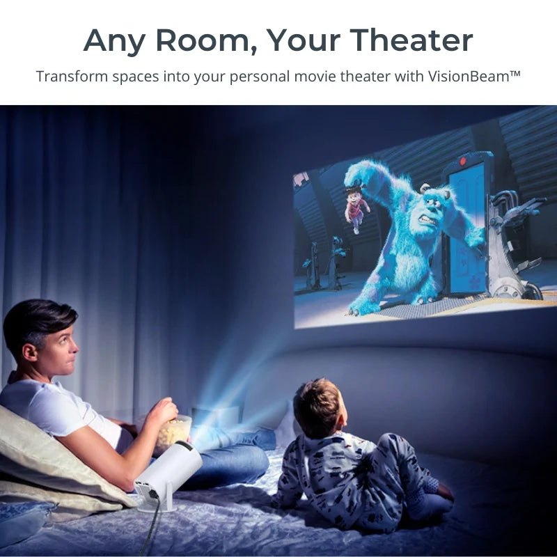Vision Beam™: La experiencia de cine en casa