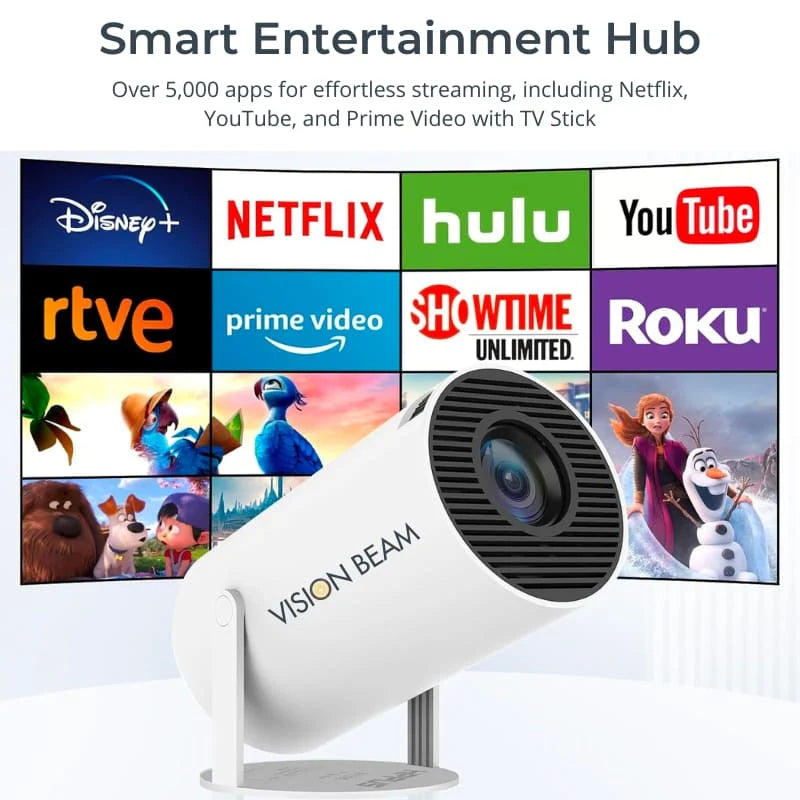 Vision Beam™: La experiencia de cine en casa