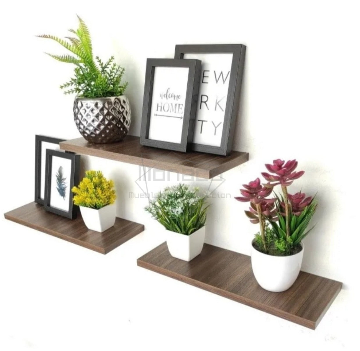 Kit de Repisas Flotantes Decorativas x3 – Estilo, Orden y Funcionalidad en un Solo Toque