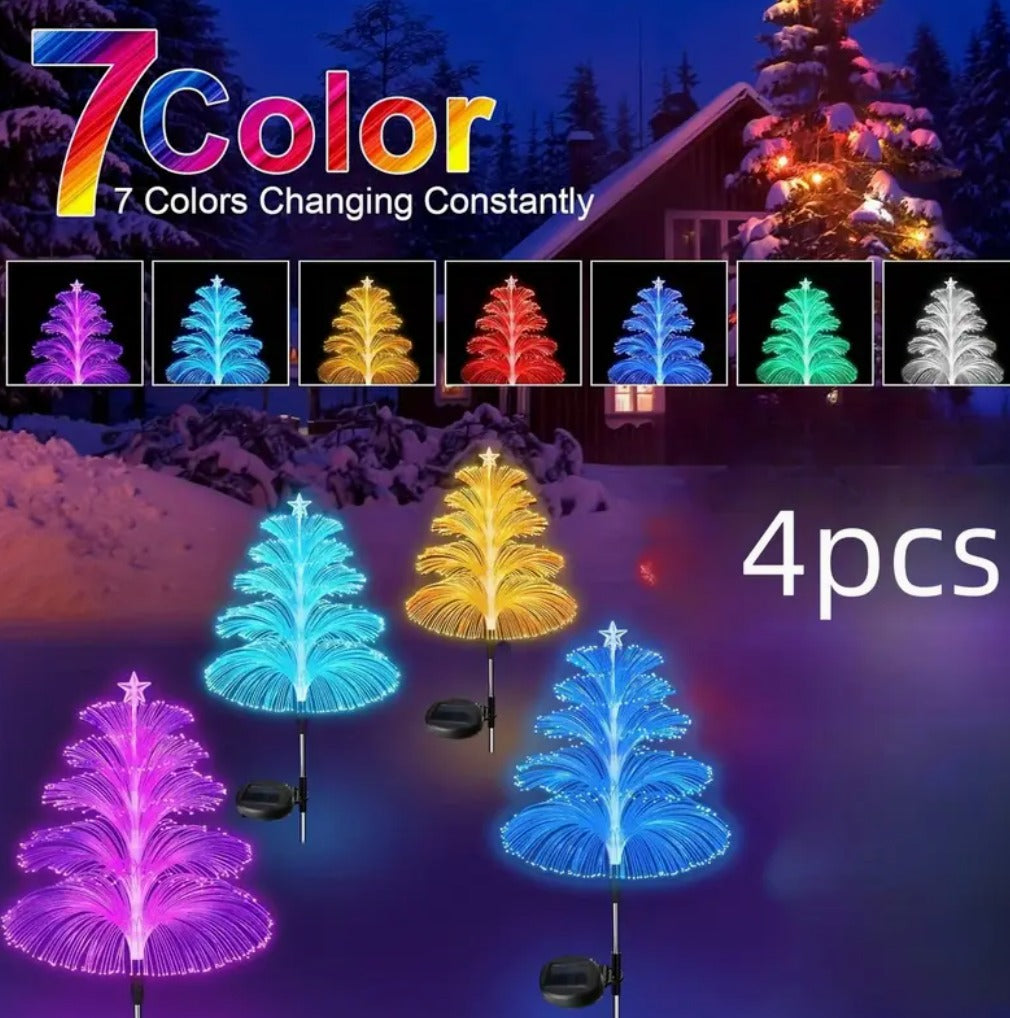 Árbol Led De Juegos Artificiales X4 Unidades