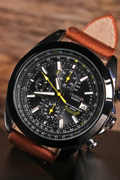 RELOJ PREMIUM CORREA DE CUERO