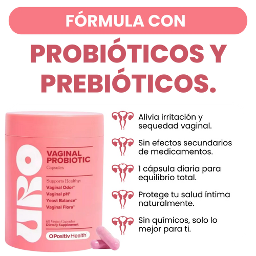 URO PROBIÓTICOS ™  PARA TU CUIDADO PERSONAL DEL PH