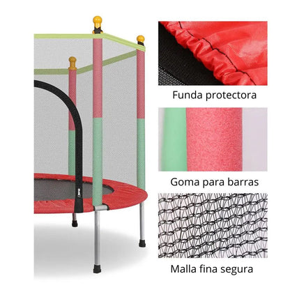 Trampolín Ifantíl Recreativo, Interior o Exterior