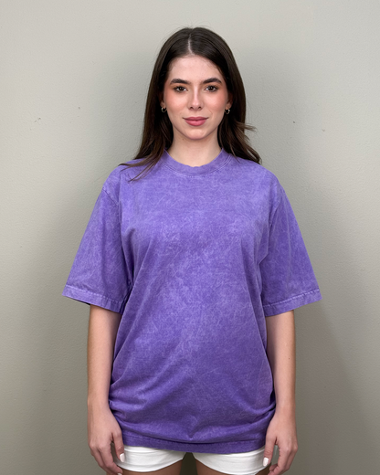 Camiseta Oversize Acid Wash Unisex 220g