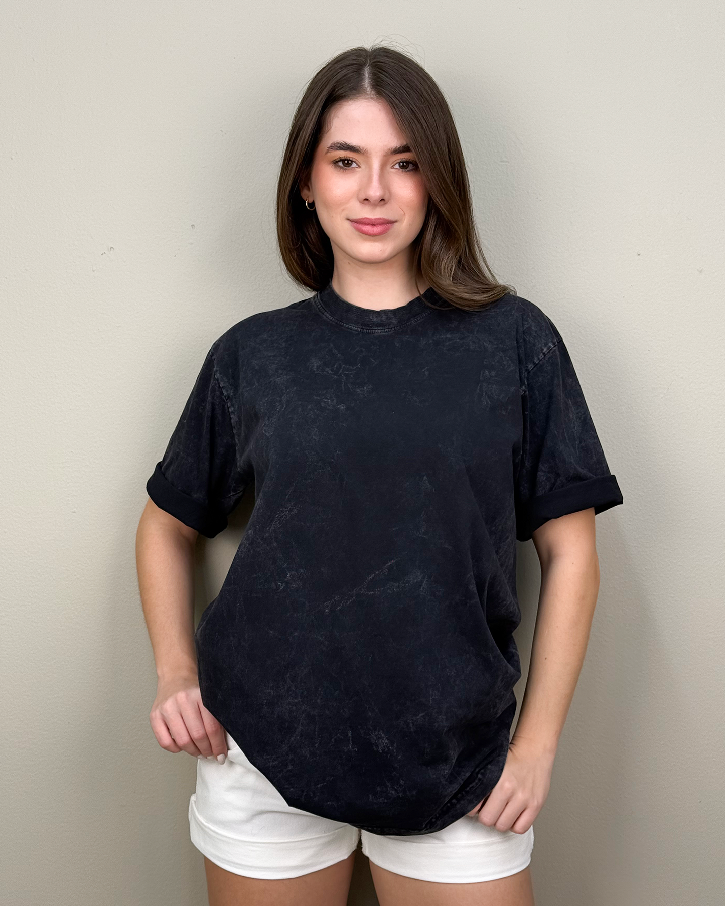 Camiseta Oversize Acid Wash Unisex 220g