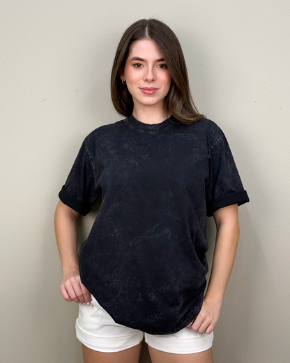 Camiseta Oversize Acid Wash Unisex 220g