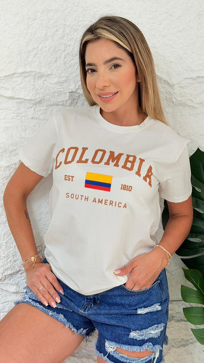 Camiseta Colombia Glam 2026 🇨🇴