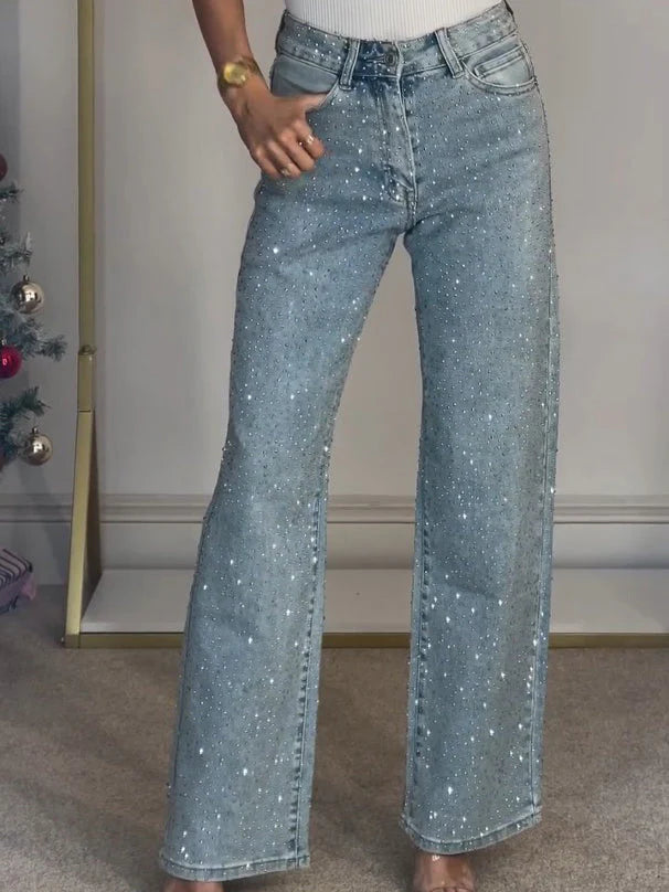 Denim premium con brillo de alto impacto