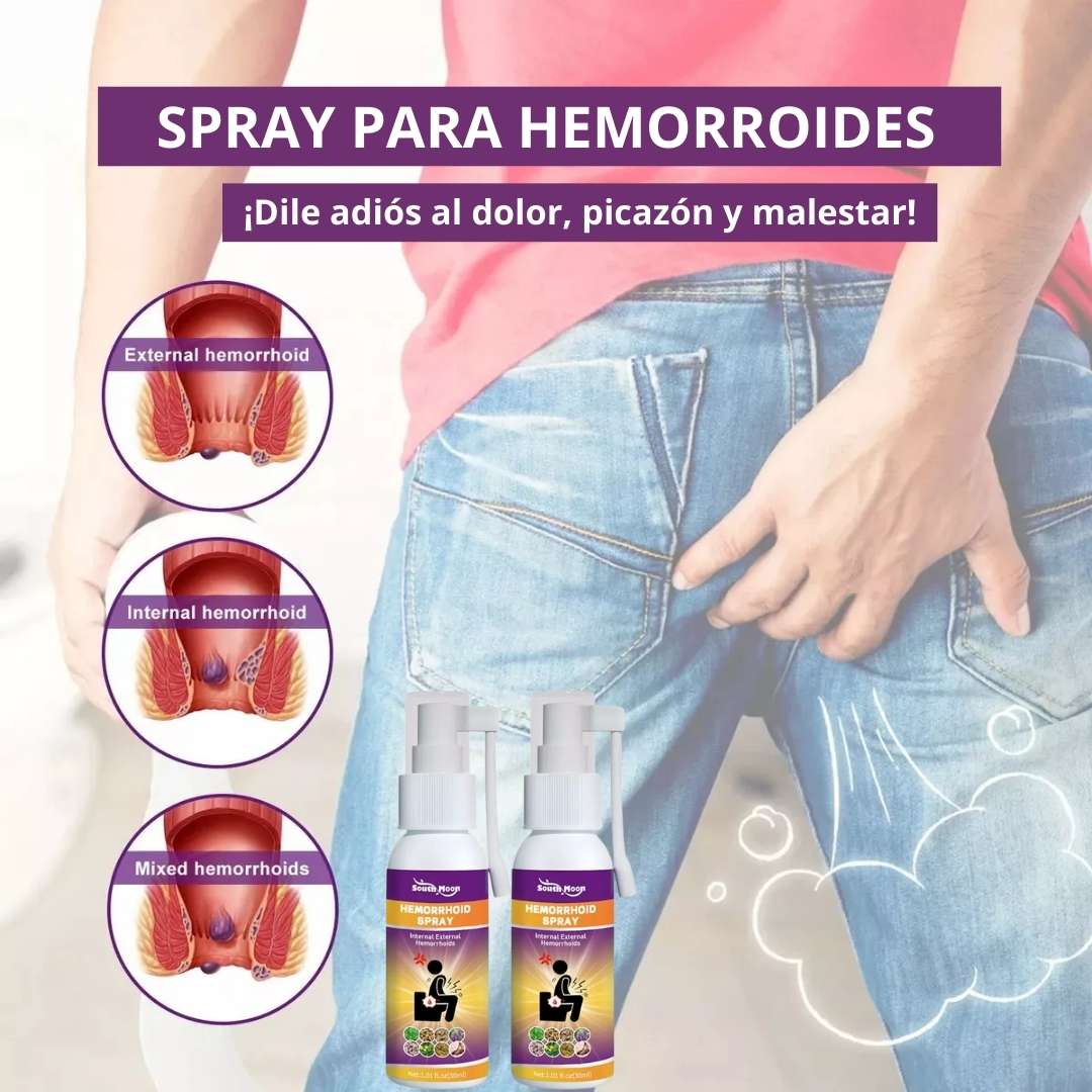 South Moon - Spray Para Hemorroides Paga 1 Lleva 2