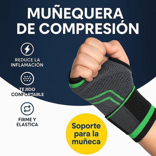 Soporte de compresión para muñecas
