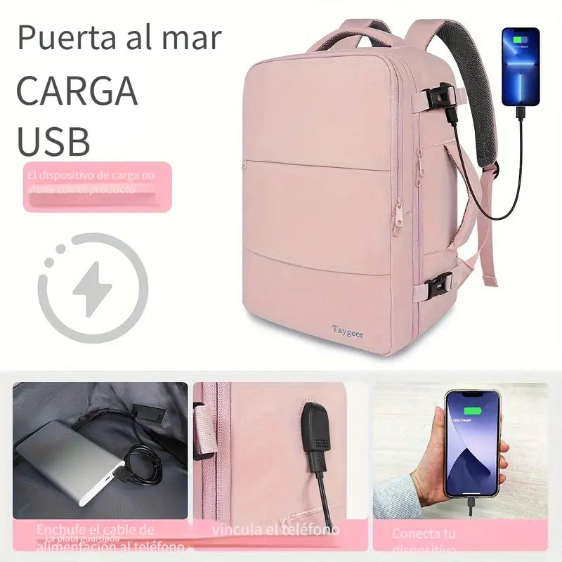 TAYGEER™ Mochila Viral de viaje de gran capacidad