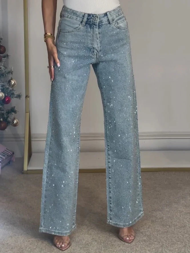 Denim premium con brillo de alto impacto