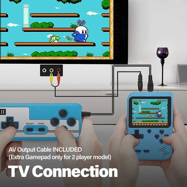 GameTendo™ - Mini Consola Más de 400 juegos retro + Control GRATIS