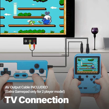 GameTendo™ - Mini Consola Más de 400 juegos retro + Control GRATIS