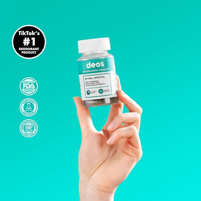 DEOS® Desodorante Interno| Elimina los malos olores durante todo el día