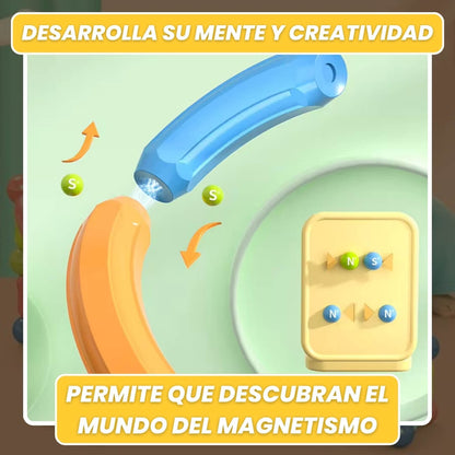 MagneticKIDS® Palos Magnéticos Juego de Construcción para Niños (36 Piezas)