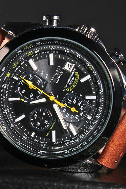 RELOJ PREMIUM CORREA DE CUERO