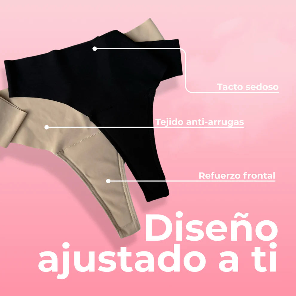 Tanga - No Camel Toe X5 Unidades