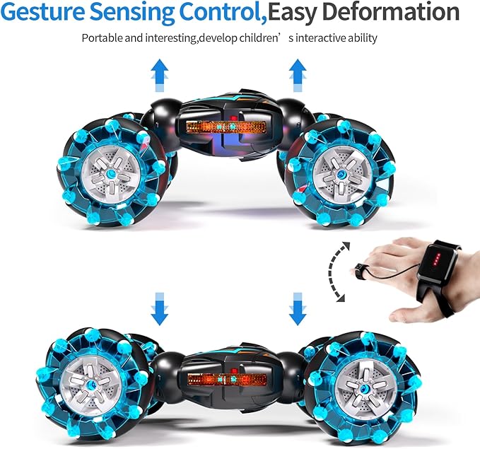 GestoMax 4WD - Carro Acrobatico Control Por Gestos