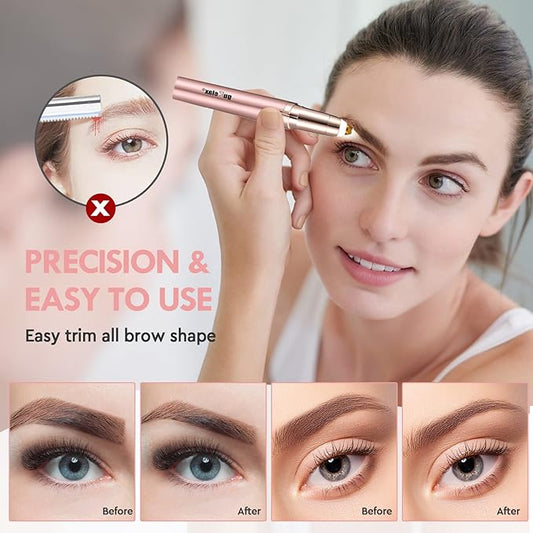 Flawless Brows - Elimina el vello al depilar tus cejas y vello facial