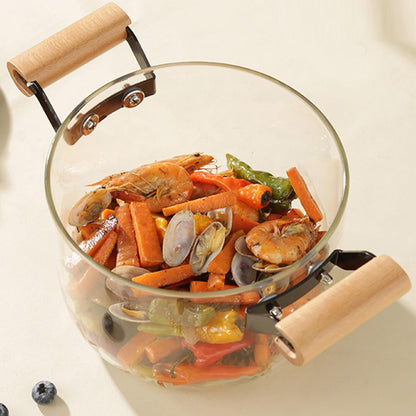 Alta Cocina - Olla de Vidrio Premium 3.2 LITROS - Cocina en la mitad del tiempo