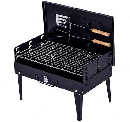 Parilla de Carbon Portatil de Acero Inoxidable