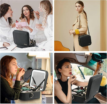 Neceser Cosmetiquera Profesional con Luz Led
