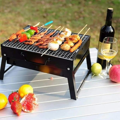 Parilla de Carbon Portatil de Acero Inoxidable