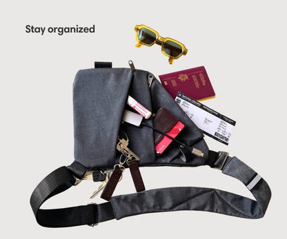 SecureFit Ultra - Bolso Antirrobo Impermeable Unisex