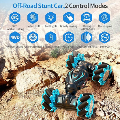 GestoMax 4WD - Carro Acrobatico Control Por Gestos