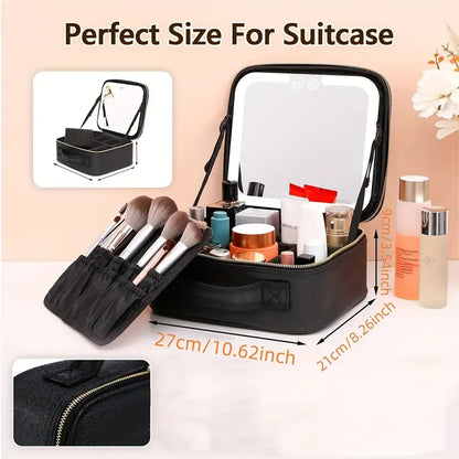 Neceser Cosmetiquera Profesional con Luz Led