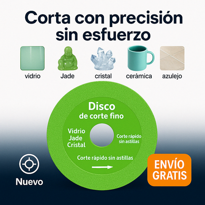 Disco Corte Diamante Para Losas De Roca Y Vidrio